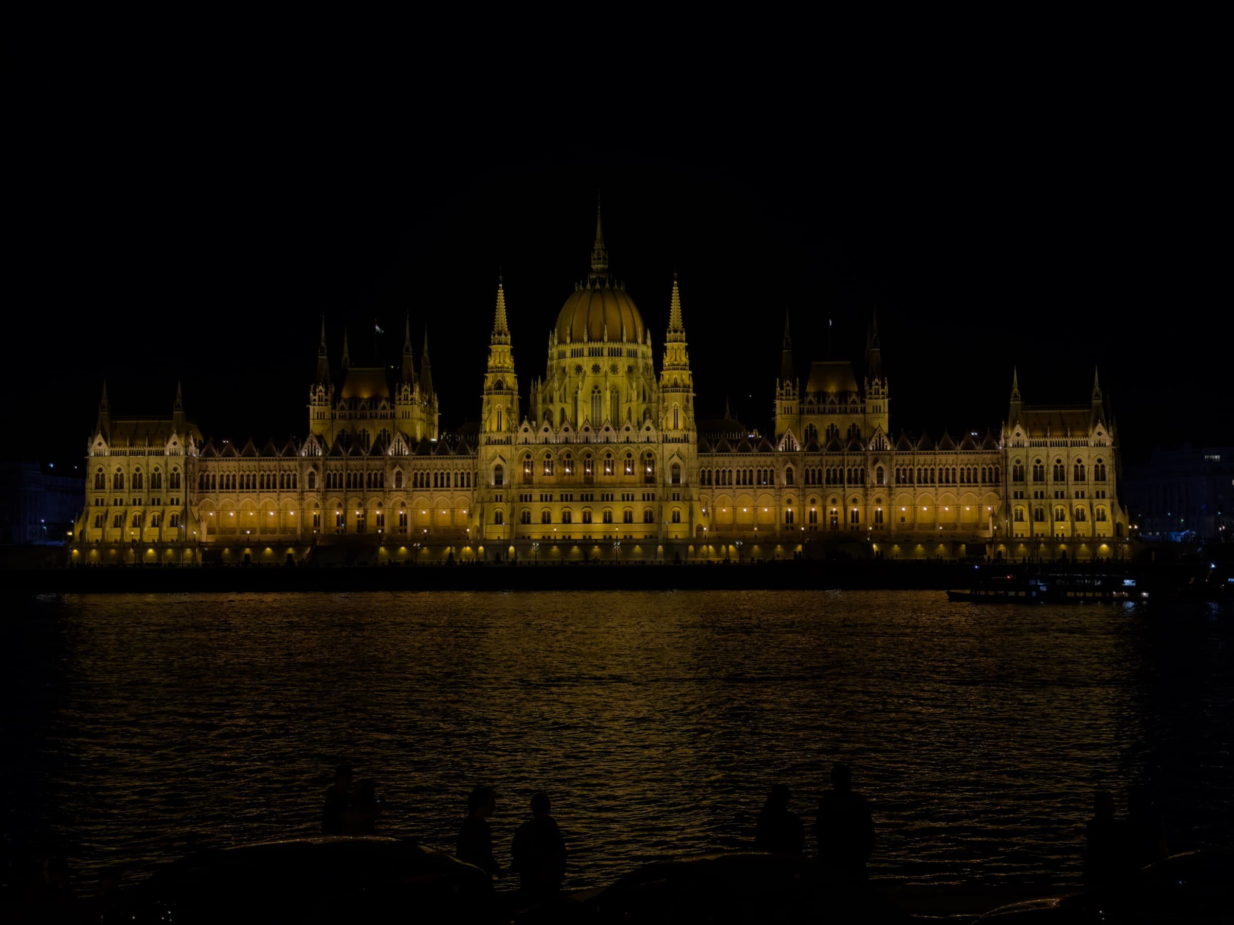 Hungarian Parliament at night, Budapest